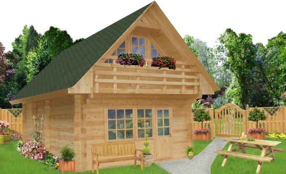 Buy wooden cabins, wood garden sheds and garages - Wood Log Cabins
